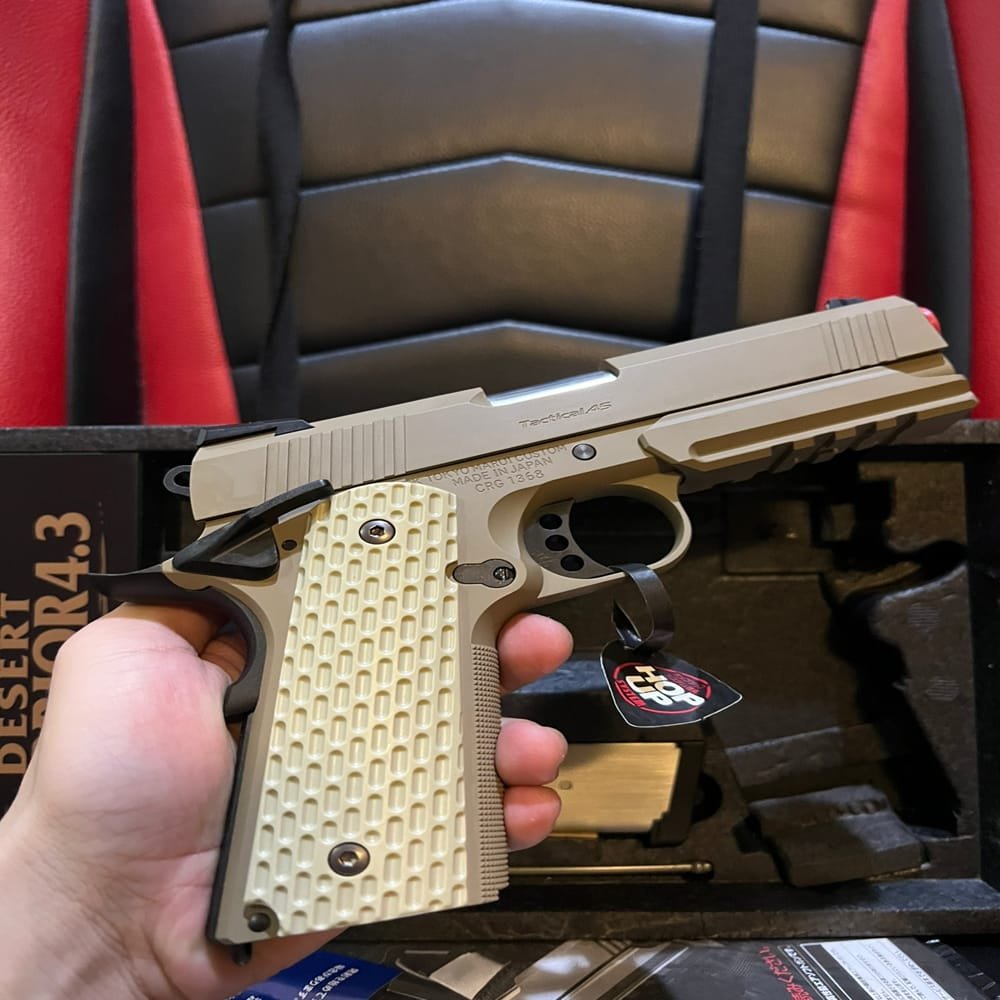 Tokyo Marui Desert Warrior 4.3 GBB Airsoft – Gas Blowback Pistol 6mm Semi Auto (12)