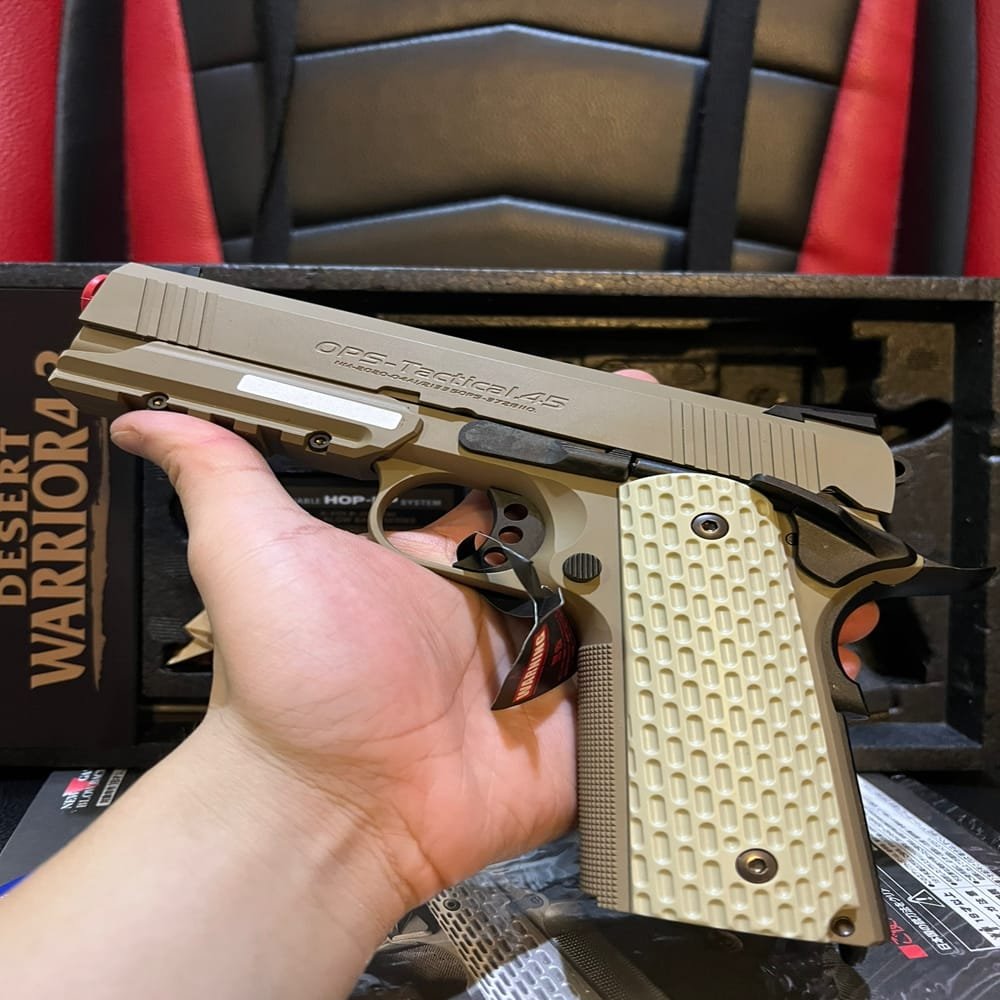 Tokyo Marui Desert Warrior 4.3 GBB Airsoft – Gas Blowback Pistol 6mm Semi Auto (8)