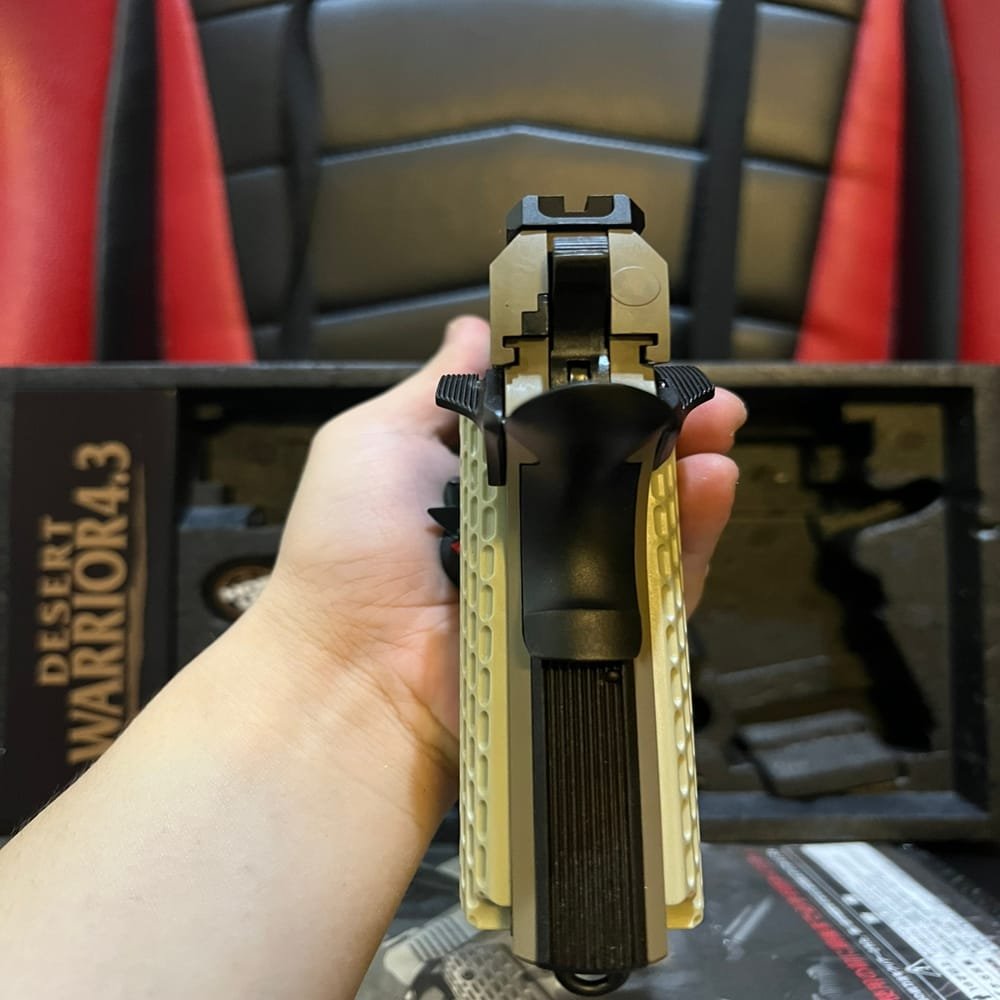 Tokyo Marui Desert Warrior 4.3 GBB Airsoft – Gas Blowback Pistol 6mm Semi Auto (9)