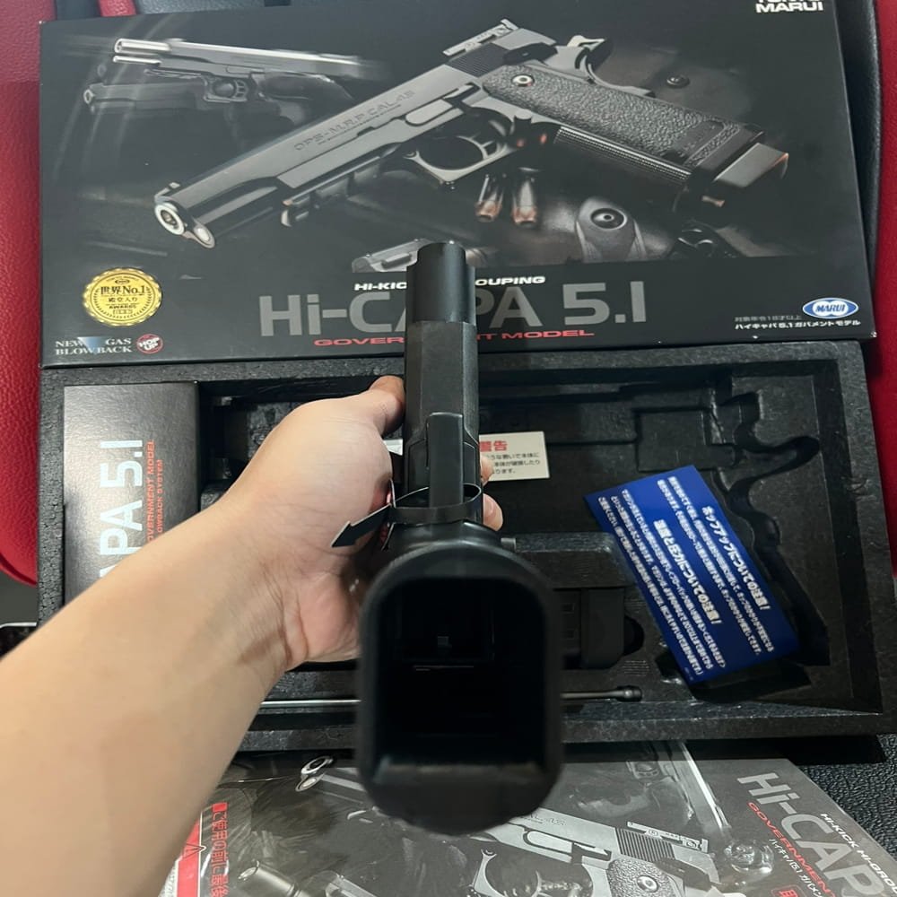 Tokyo Marui Hi-Capa 5.1 GBB Airsoft – Gas Blowback Pistol 6mm Semi Auto (3)