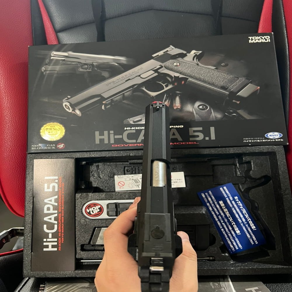 Tokyo Marui Hi-Capa 5.1 GBB Airsoft – Gas Blowback Pistol 6mm Semi Auto (6)