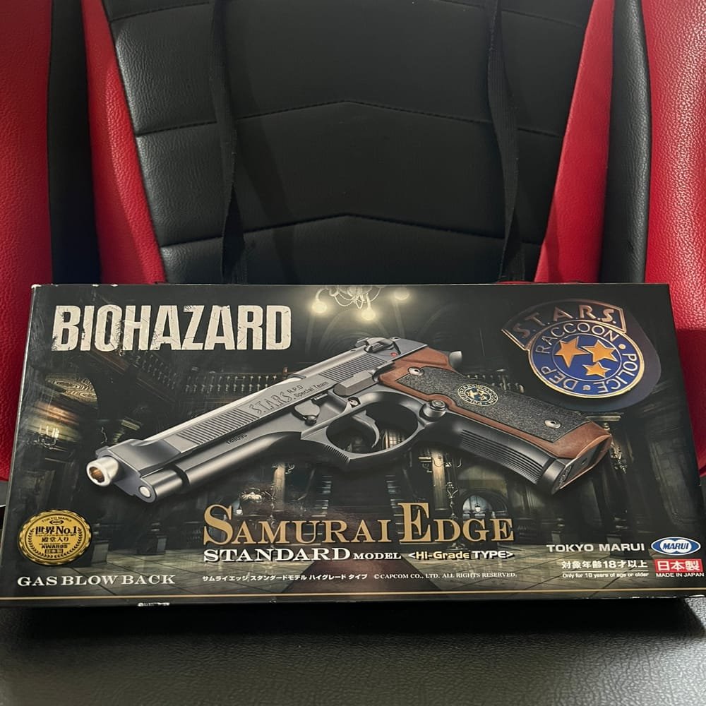Tokyo Marui Samurai Edge Std. High Grade GBB Airsoft – Resident Evil Biohazard Pistol 6mm (1) Tokyo Marui Samurai Edge Std. High Grade GBB Airsoft – Resident Evil Biohazard Pistol 6mm