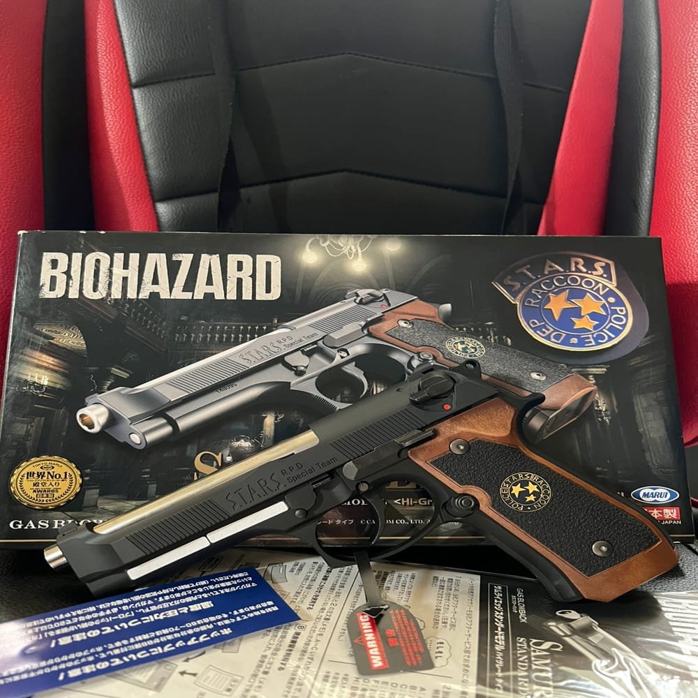 Tokyo Marui Samurai Edge Std. High Grade GBB Airsoft – Resident Evil Biohazard Pistol 6mm (10)