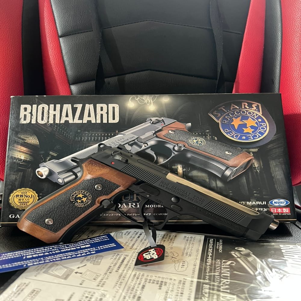 Tokyo Marui Samurai Edge Std. High Grade GBB Airsoft – Resident Evil Biohazard Pistol 6mm (9)