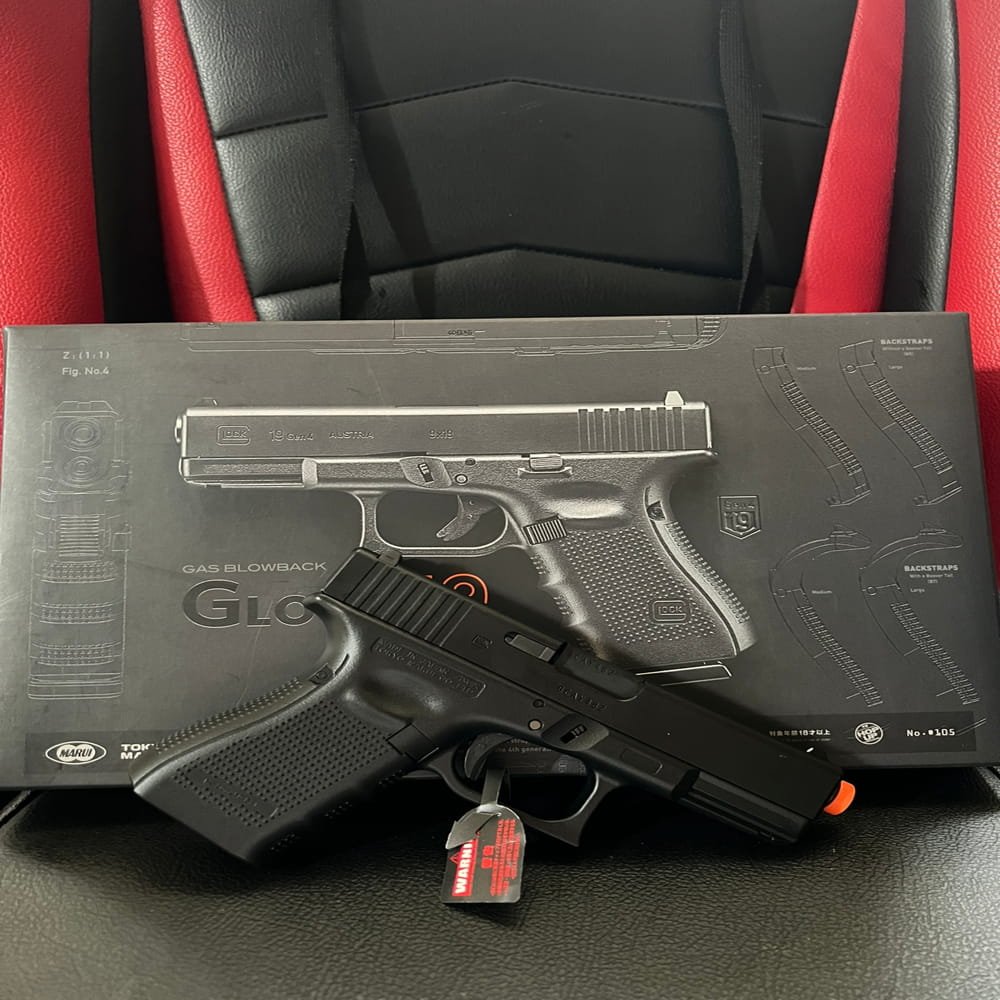 okyo Marui Glock 19 Gen 4 GBB Airsoft – Compact Gas Blowback Pistol 6mm (3)